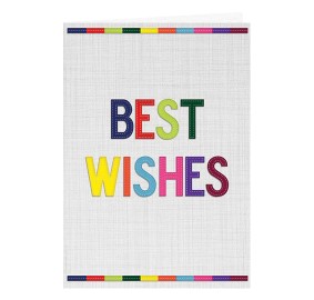 Best Wishes Greeting Card