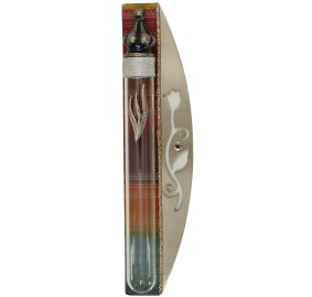 Mezuzah Case Lazer Cut 10cm Rainbow