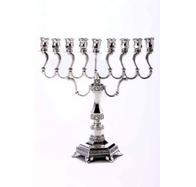 Silver Plated Menorah