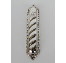 Sterling Silver Mezuzah Cover