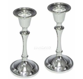 Silver Plated Candlesticks Set