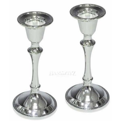 Silver Plated Candlesticks Set