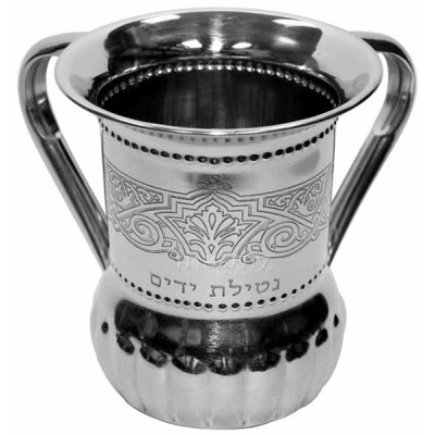 Wash Cup Stainless Steel 5.5" H