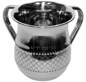 Wash Cup Stainless Steel 5.5" H