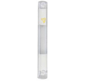 Lucite Mezuzah Cover 20 Cm