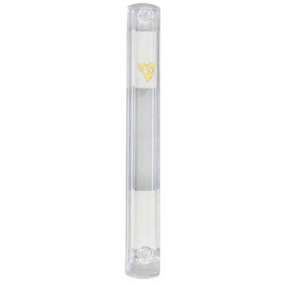 Lucite Mezuzah Cover 20 Cm