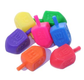 Dreidel Medium Plastic Singles