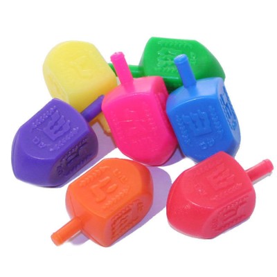 Dreidel Medium Plastic Singles