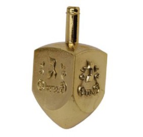 Medium Gold Dreidel