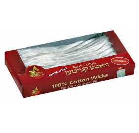 Extra Long Cotton Wicks, 50 Pack