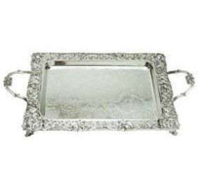 Silver Plated Tray Silverplate
