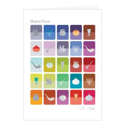 New Year Greeting Cards 5 Pack