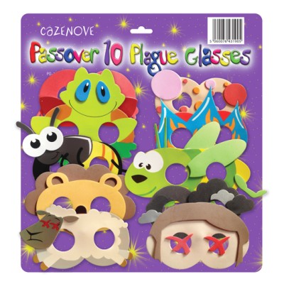 10 Plagues Foam Glasses