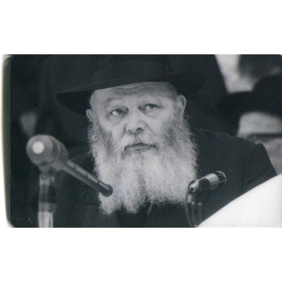 Rebbe Photo Card - Wallet Size