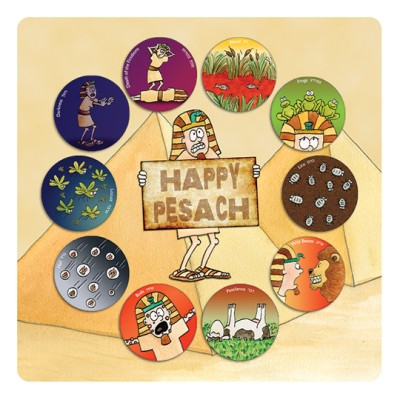 Pesach Placemat - 10 Plagues