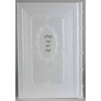 LEATHER TEHILLIM LARGE HEBREW