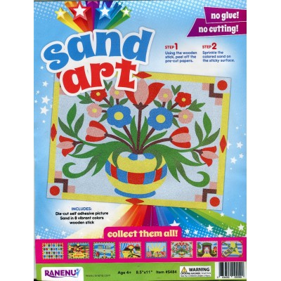 Sand Art - Flowers