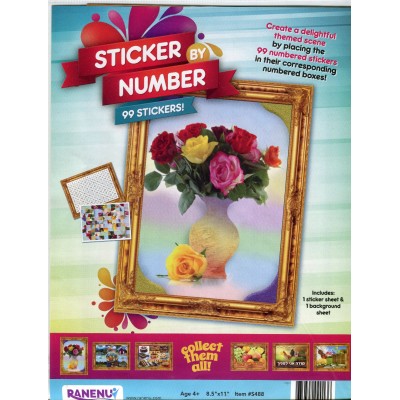 Sticker By Number - Flower