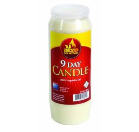 9 Day Yahrtzeit Candle