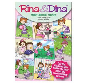 Rina Dina Stickers 4 Pck #2