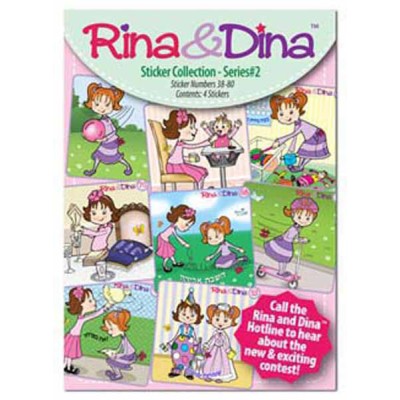 Rina Dina Stickers 4 Pck #2