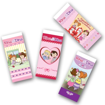 Rina & Dina School Eraser Assorted