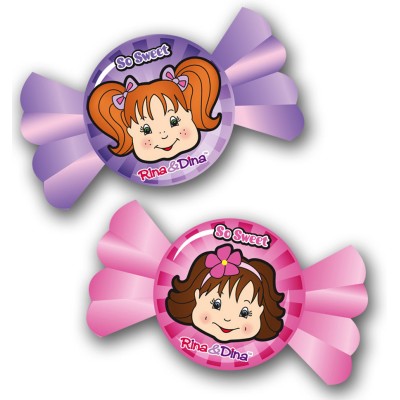 Rina and Dina Candy Face Erase