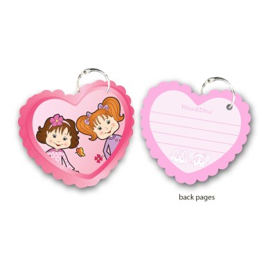 Heart Shape Sheets With Key Ri