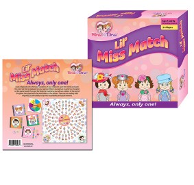 Lil Miss Match Board Game