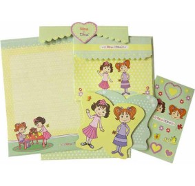 Rina & Dina Stationery Set - Tea Party