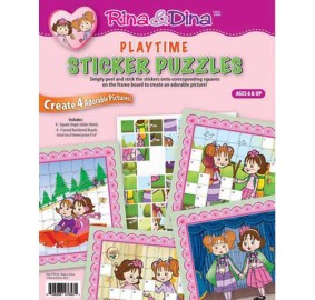 Rina & Dina Sticker Puzzle - Playtime