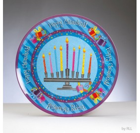 Chanukah Sparkle Melamine Tray