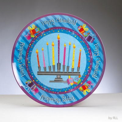 Chanukah Sparkle Melamine Tray
