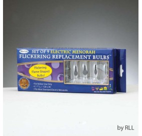 Flickering Bulbs, Set Of 9