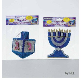 Chanukah Glitter Decoration