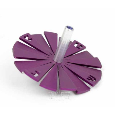 Aluminum Cut Dreidel Flower Pr