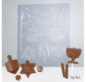 Chanukah Chocolate Mold