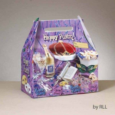 Large Happy Purim Gift Box