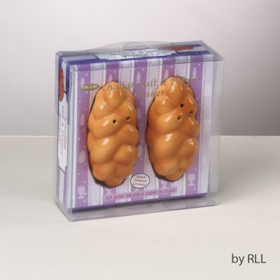 Challah Shaped Salt and Pepper