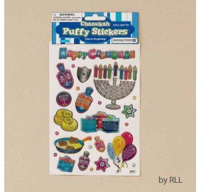 Chanukah Stickers Puffy