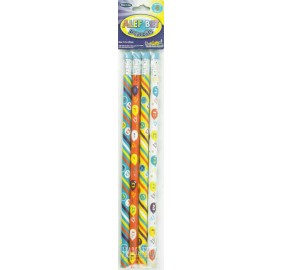 Alef Bet Pencils, Set Of 4