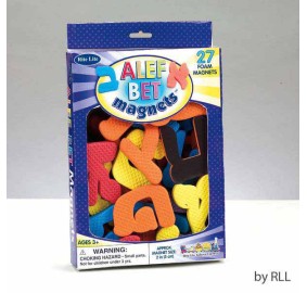 Alef-Bet Foam Magnets
