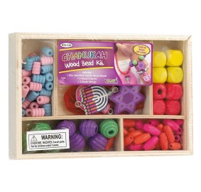 Chanukah Wood Beads Kit