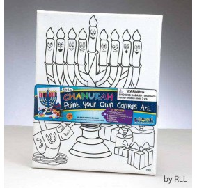 Chanukah Canvas Art Kit