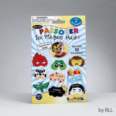 Passover Plague Masks Set Of