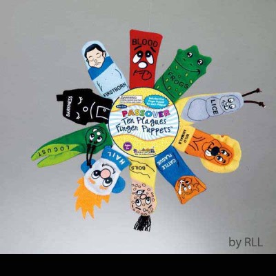 Ten Plagues Finger Puppets