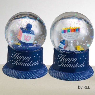 Chanukah Mini Water Globe