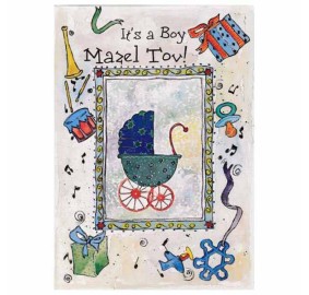 Baby Boy Greeting Card