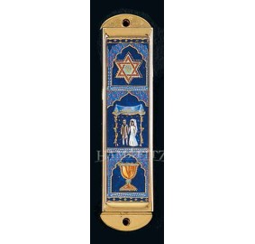 Mezuzah Bride & Groom