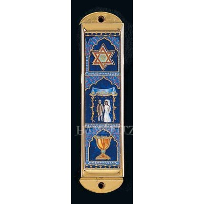 Mezuzah Bride & Groom